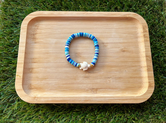 Turquoise Tides Turtle Bracelet